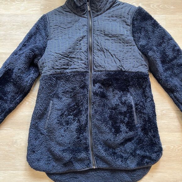 UGG Makayla Nylon Sherpa Jacket-Size S - Picture 4 of 12